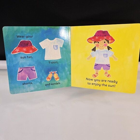 Lot of 2 Toddler Board Books - What Makes a Rainbow And Hello, World! Weather - Picture 8 of 10